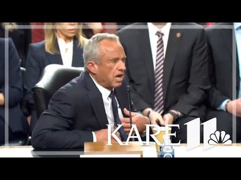 WATCH: RFK Jr. tense exchange with Democrat Senator Tina Smith