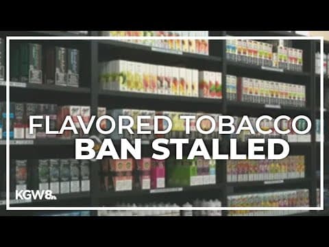Multnomah County's ban on flavored tobacco to remain on hold