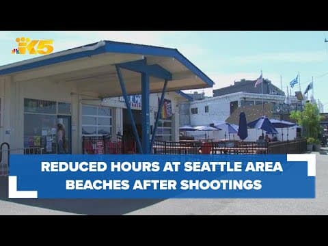 Reduced hours at Golden Gardens, Alki Beach a relief to nearby business owner