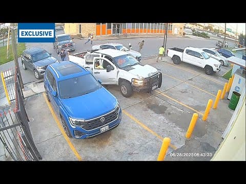 ICE agents chase workers from truck in southeast Houston operation