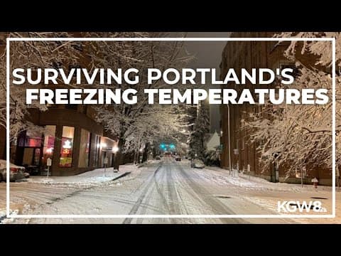 At least one dead during Portland's winter storm | Live coverage