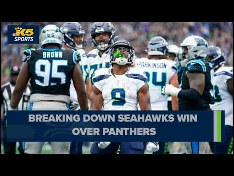 Steve Raible, Walter Jones analyze Seahawks 37-27 win over Panthers