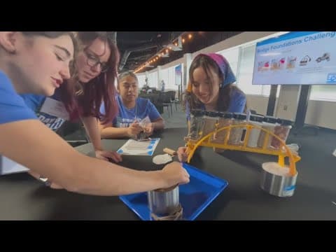 High school students from Northern Virginia explore careers in STEM