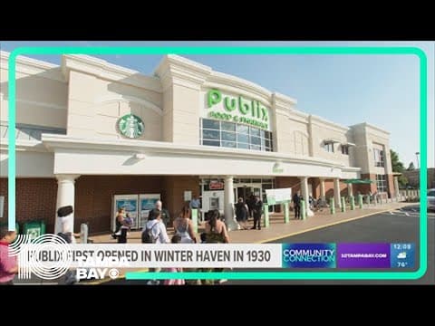 Community Connection: First Publix location opened in Winter Haven in 1930