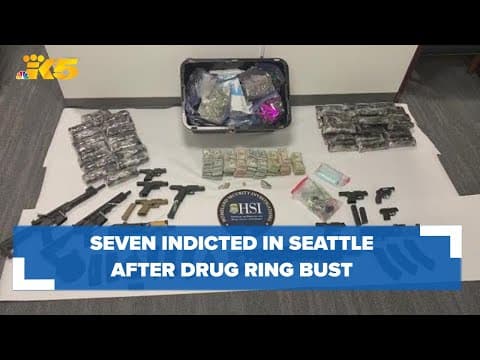 Coast-to-coast drug ring arrests leads to seven people indicted in Seattle