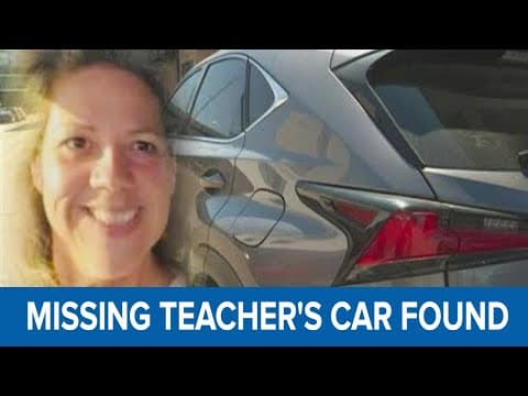 Missing Texas teacher's car found in New Orleans as search continues