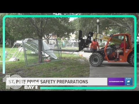 St. Pete Pride safety preparations underway 1 day before parade