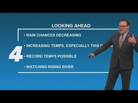 New Orleans Weather: Drying, warming trend ahead