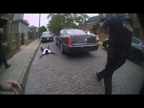 Video shows arrest of man who allegedly fired shots at Columbus police substation