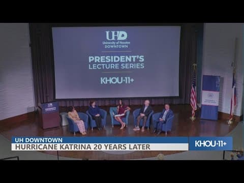 Hurricane Katrina: 20 Years Later, a discussion at UH-Downtown