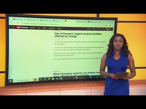 Internet outage impacts global hospitals