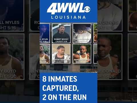 Two inmates extradited to Louisiana after Texas capture