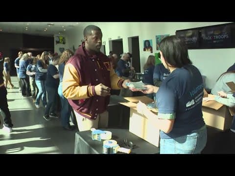 Commanders create care packages for US troops heading overseas