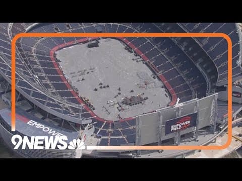 Denver football stadium prepares to host back-to-back Zach Bryan concerts