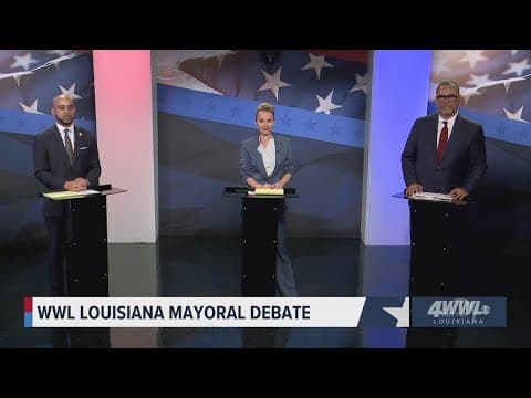 New Orleans Mayoral Debate: Royce Duplessis, Helena Moreno, Oliver Thomas Face Off in WWL debate