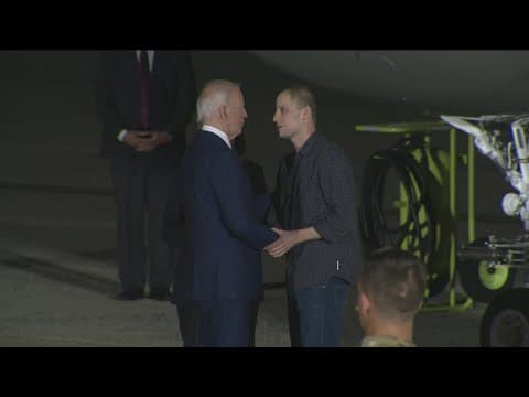 Three Americans freed in historic prisoner swap with Russia