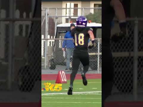 Puyallup's Jayden Woodland takes it to the house!