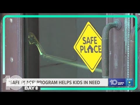 Hillsborough County 'Safe Place' program helps kids and teens in need