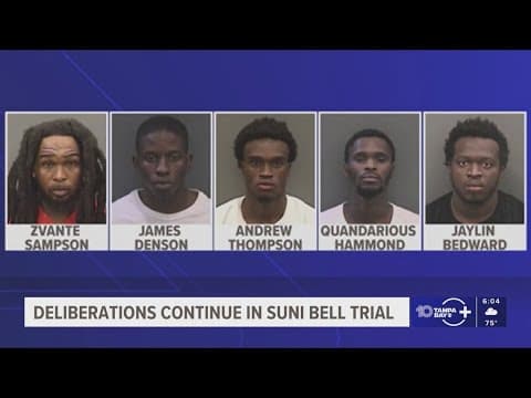 Jurors continue deliberation in trial for murder of Tampa 4-year-old