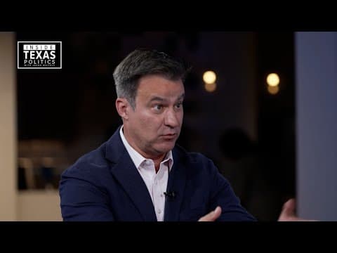 Inside Texas Politics | Full interview with Democratic Texas State Senator Roland Gutierrez