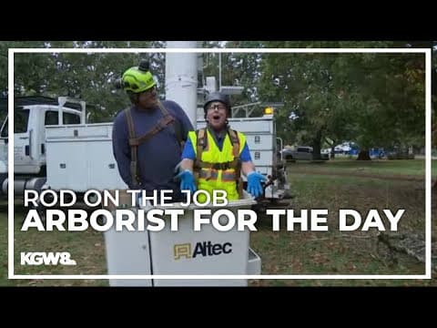 Rod Hill learns how to be an arborist