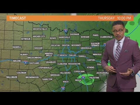 DFW weather: Storms possible Thursday, temperature forecast