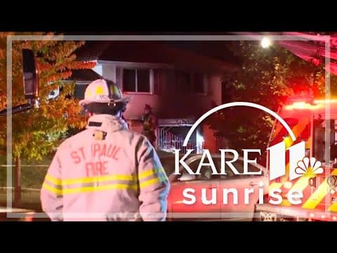 1 hospitalized after St. Paul house fire