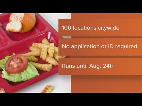 DC Youth Meals program begins for summer