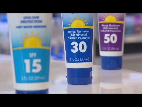 Tips on sunscreen protection this summer