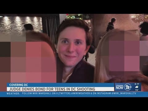 2 teens charged in shooting death of congressional intern held without bond