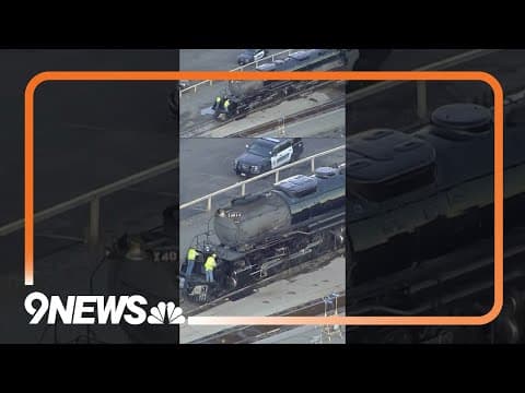 World Famous Steam Locomotive Spotted at Denver Railyard