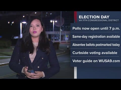 Polls open for special election in Virginia