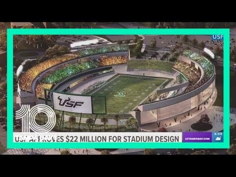 USF leaders approve $22M design expense for stadium build
