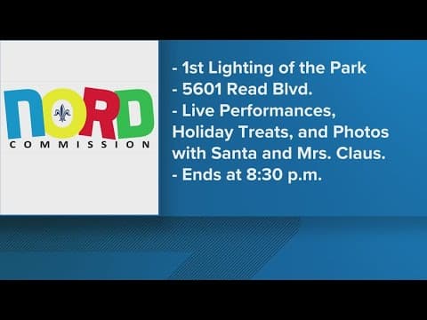NORD hosts Lighting of the Park at Joe W. Brown Park
