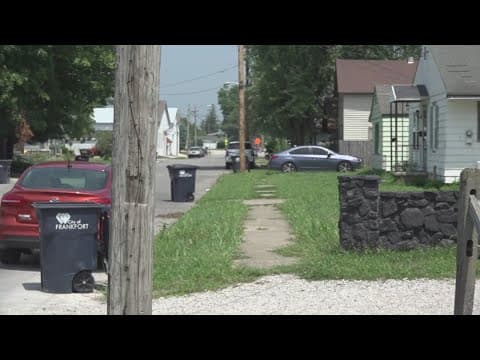 Shots fired between 18-year-old, juvenile in Frankfort neighborhood Monday