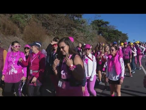 Susan G. Komen 3-Day Walk now underway from Del Mar to Waterfront Park