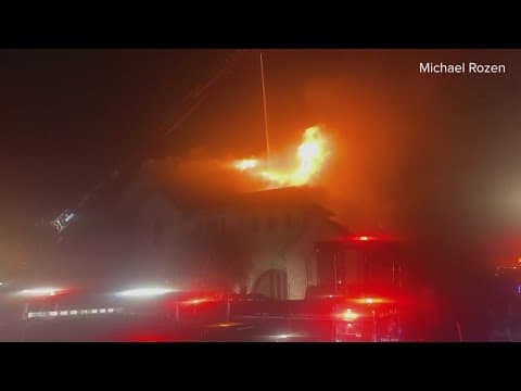 'Mayday, mayday' | Audio shows call for help at fire that hospitalized 9 firefighters