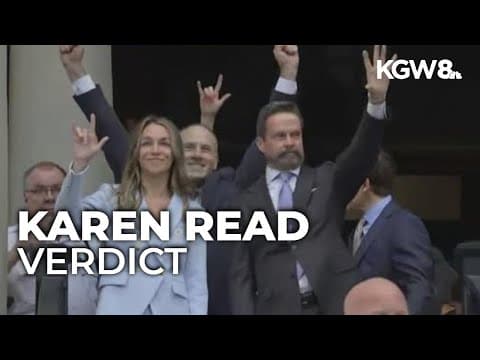 Jury finds Karen Read not guilty of second-degree murder in boyfriend's death