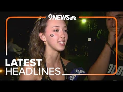 Latest Headlines | CU Boulder fans hyped up after first season game