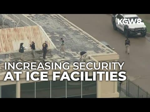 Homeland Security Secretary Kristi Noem says security will be upped at all ICE facilities