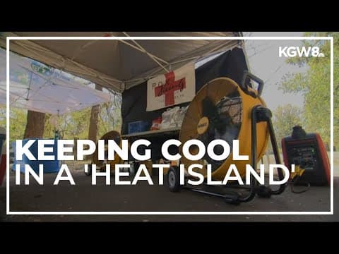 Nonprofit opens cooling station at Lents Park during heat wave