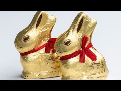 The story behind the Lindt golden chocolate bunny