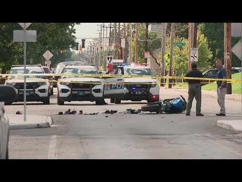 Police: 1 person dies after Hilltop vehicle, motorcycle crash