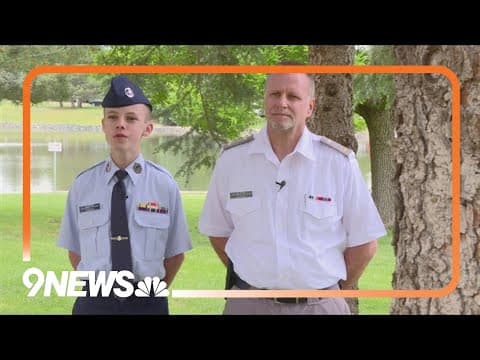 Civil Air Patrol cadet honors veterans near and far