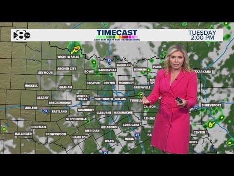 DFW Weather: Near-normal temperatures and slim rain chances this week