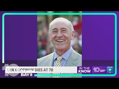 Longtime 'Dancing with the Stars' judge Len Goodman dies at 78