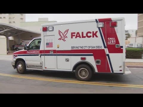 San Diego considering action if ambulance provider Falck doesn't drastically improve