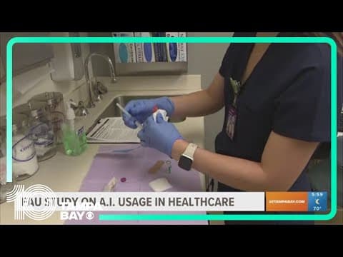 FAU study on A.I. usage in healthcare