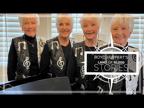 Two pianos, 40 fingers, and four sisters in their 80s, equals family harmony