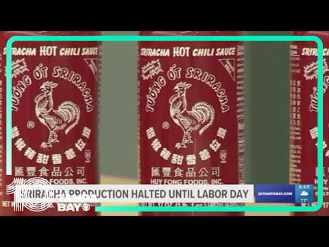 Another Sriracha shortage as the company halts production